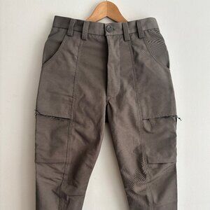 $995 - SONG FOR THE MUTE - 20.2 DJEBEL - Taupe Kick Crop Cargo Pant - EU46 US 29